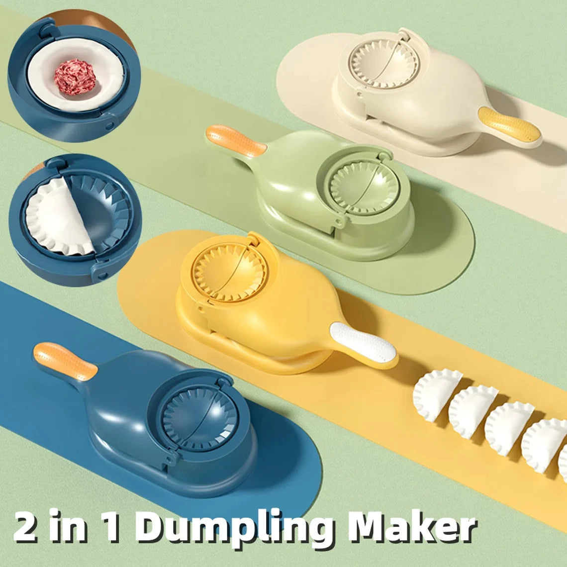 2 In 1 Dumpling & Samosa Maker