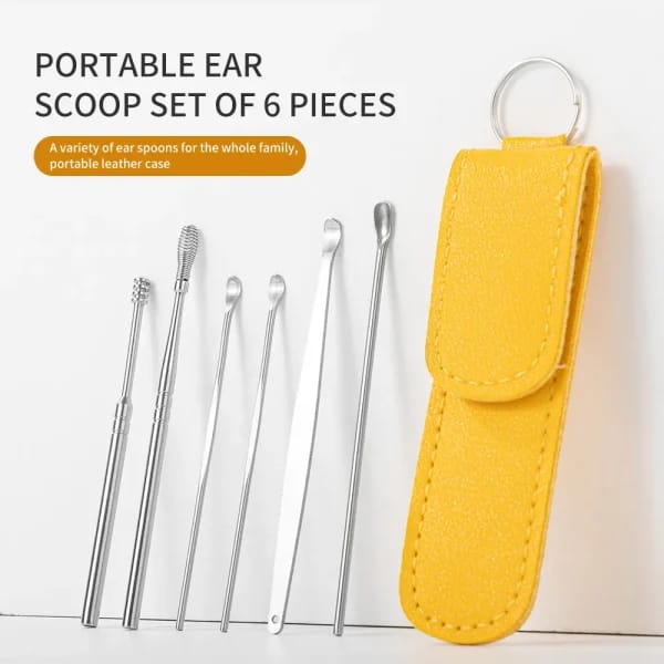 Leather Ear Cleaning Kit