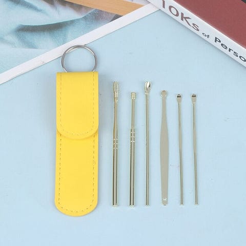 Leather Ear Cleaning Kit