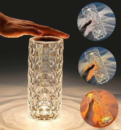 Daimond Crystal Lamp USB rechargeable